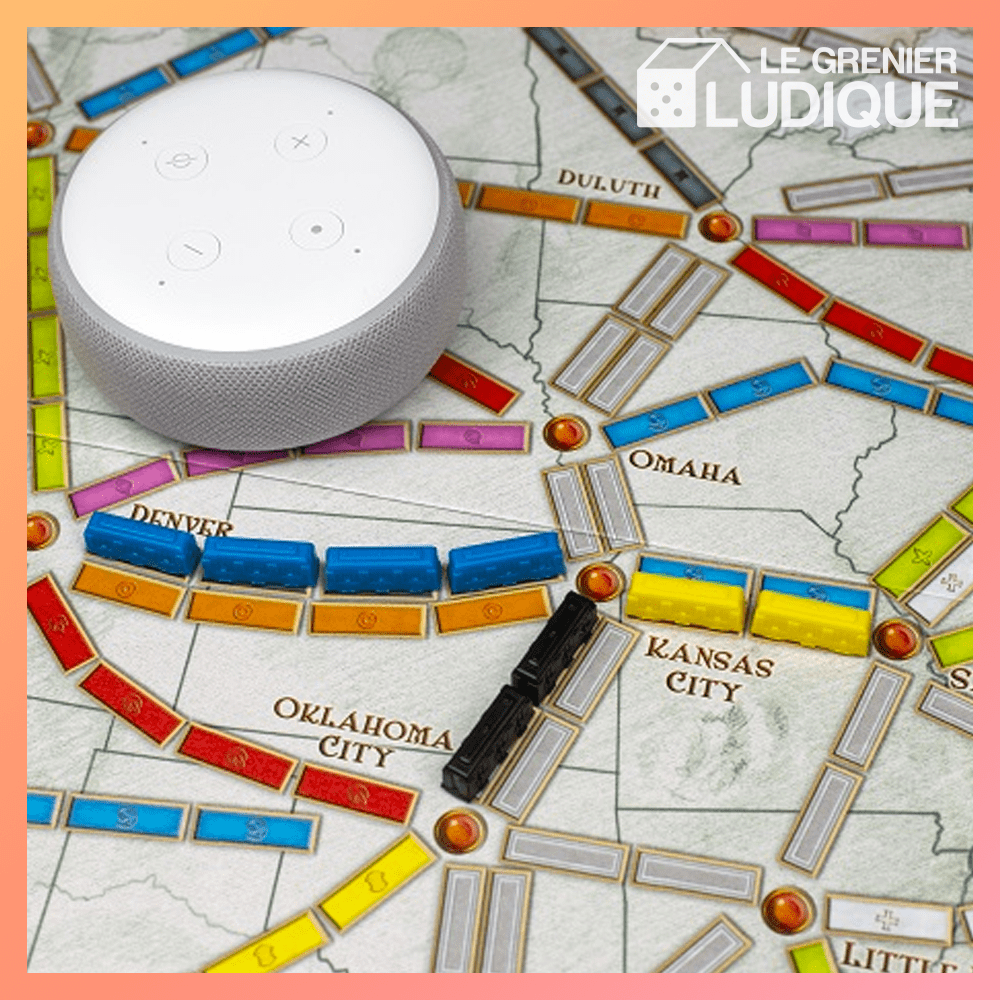 les aventuriers du rail alexa IA connecté jeu de société
