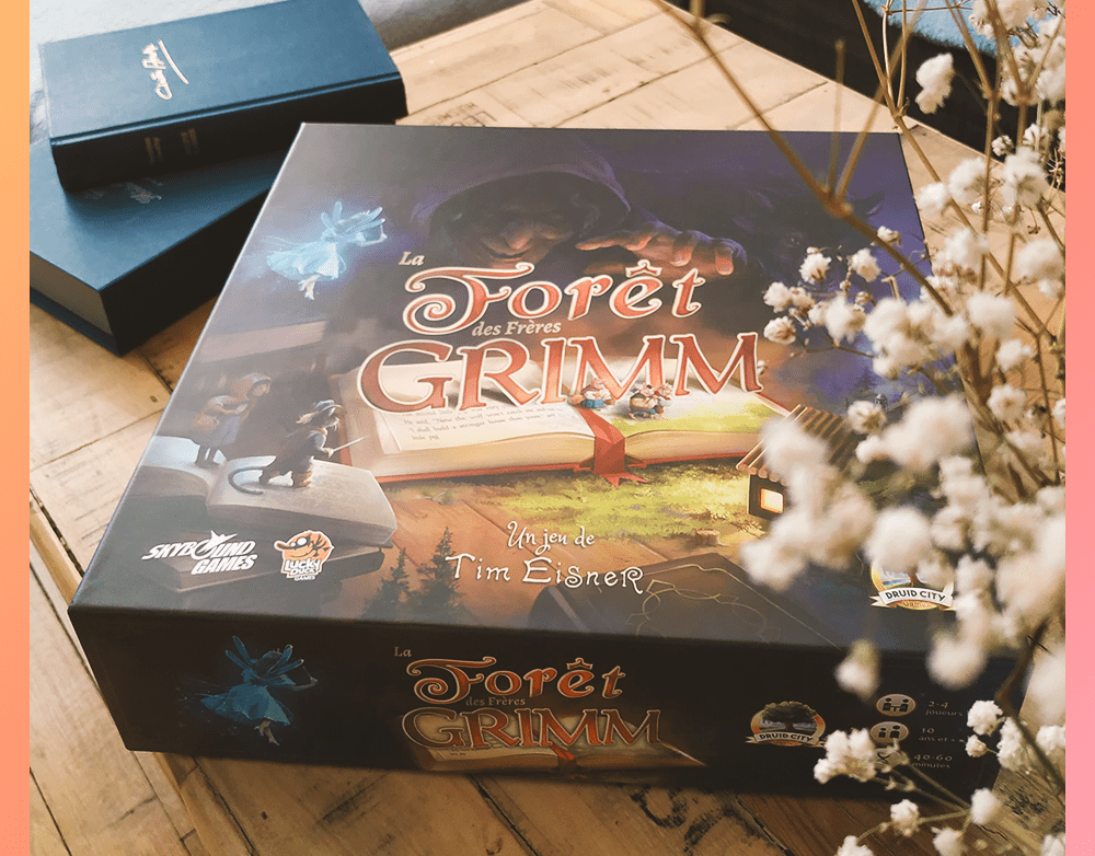 jeu de société de l'éditeur lucky duck - grimm forest la foret des freres grimm