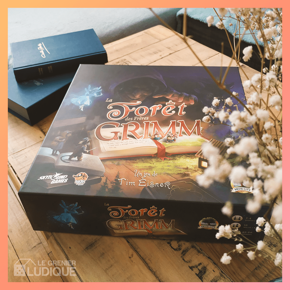 jeu de société de l'éditeur lucky duck - grimm forest la foret des freres grimm