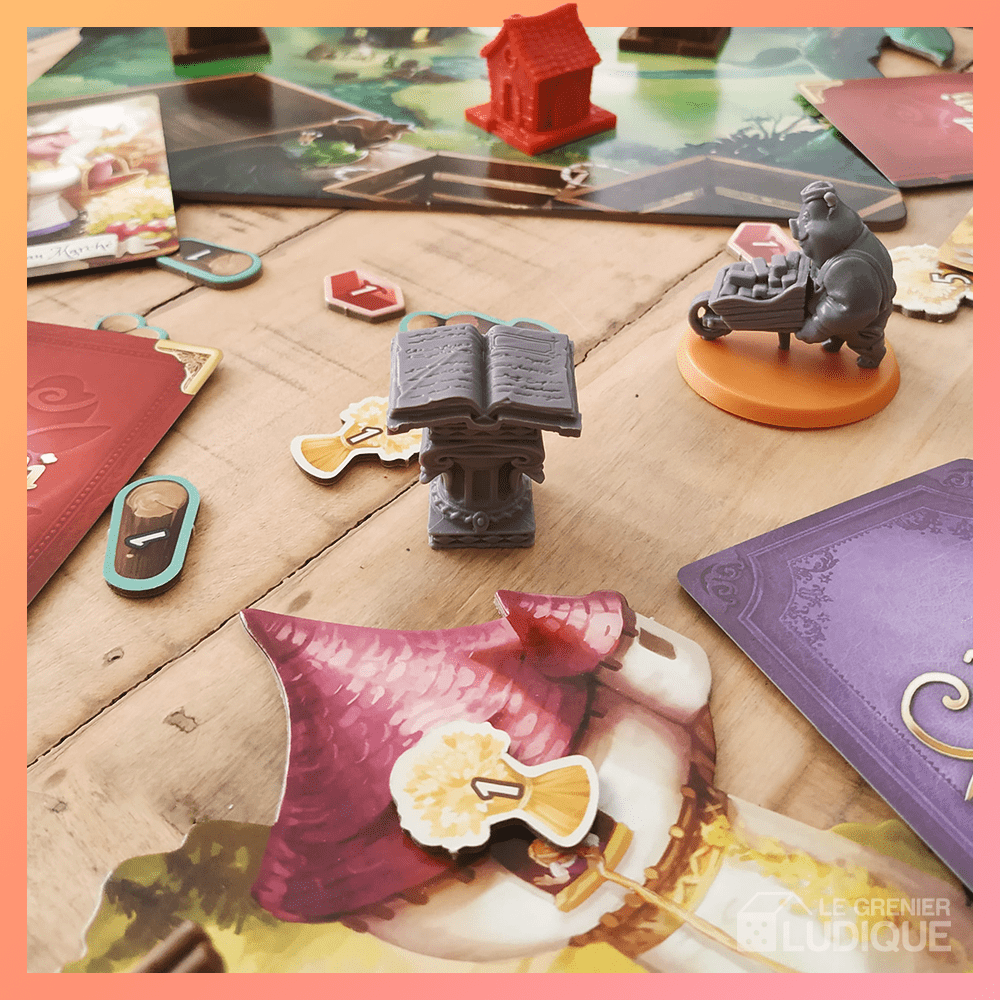 Jeu de société de l'éditeur Lucky Duck - Grimm Forest