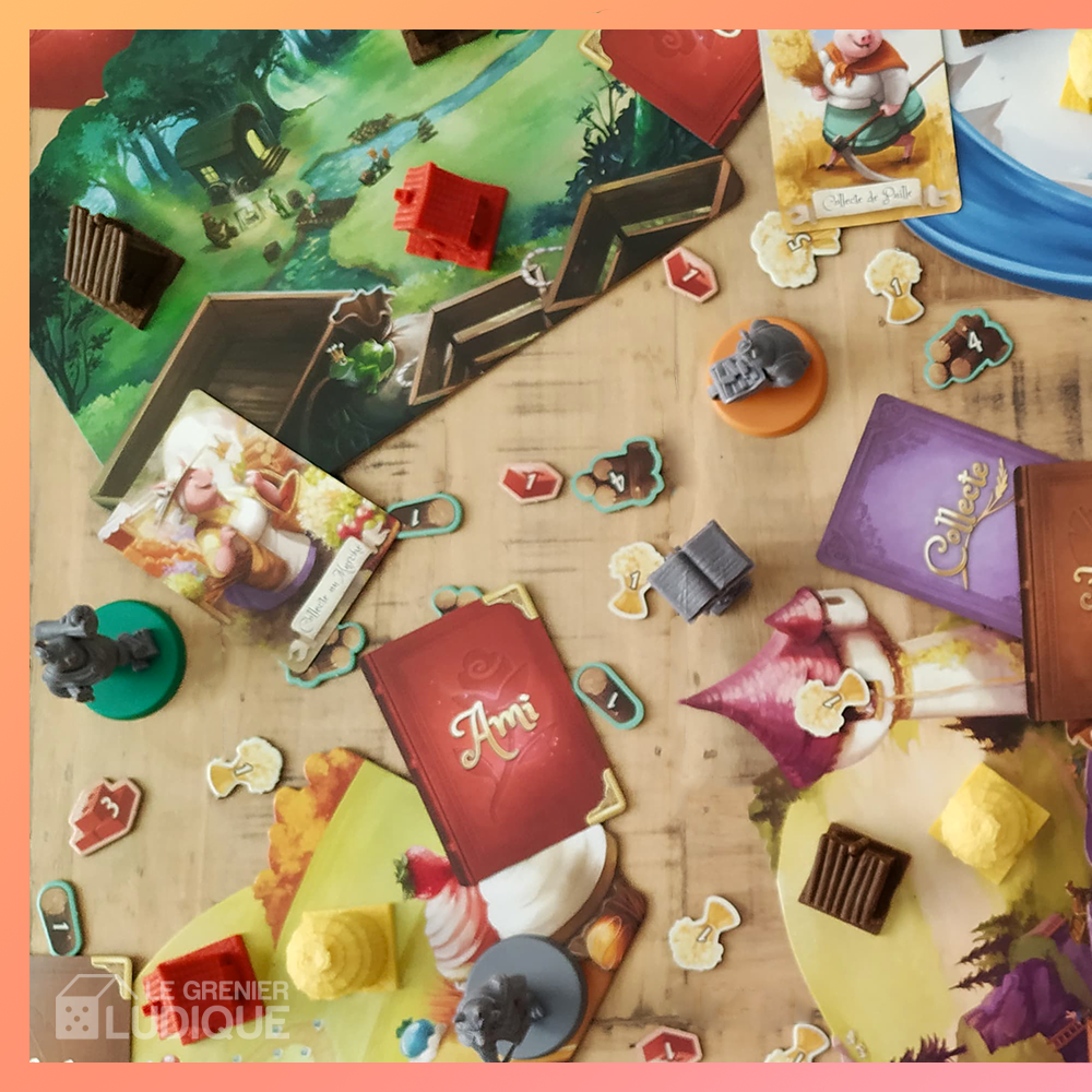 Jeu de société de l'éditeur Lucky Duck - Grimm Forest