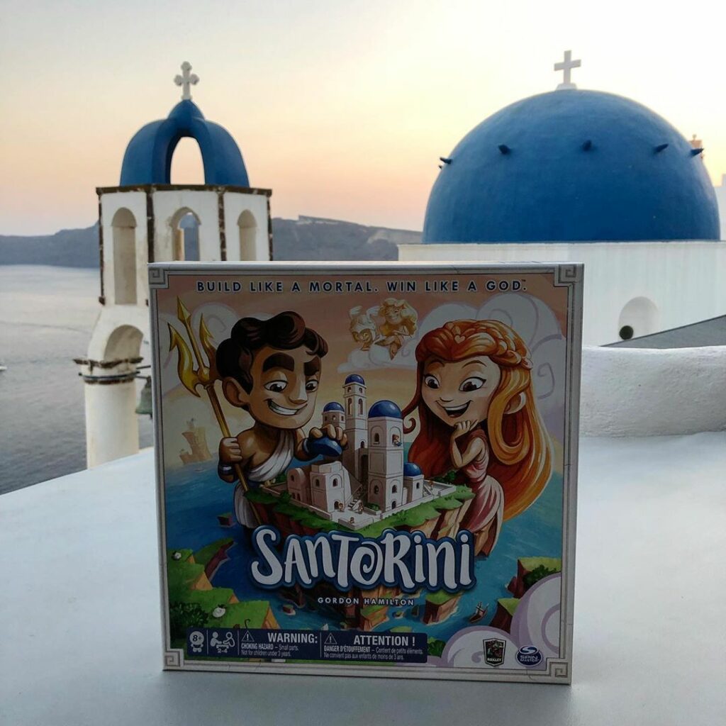 santorini jeu de société echecs
