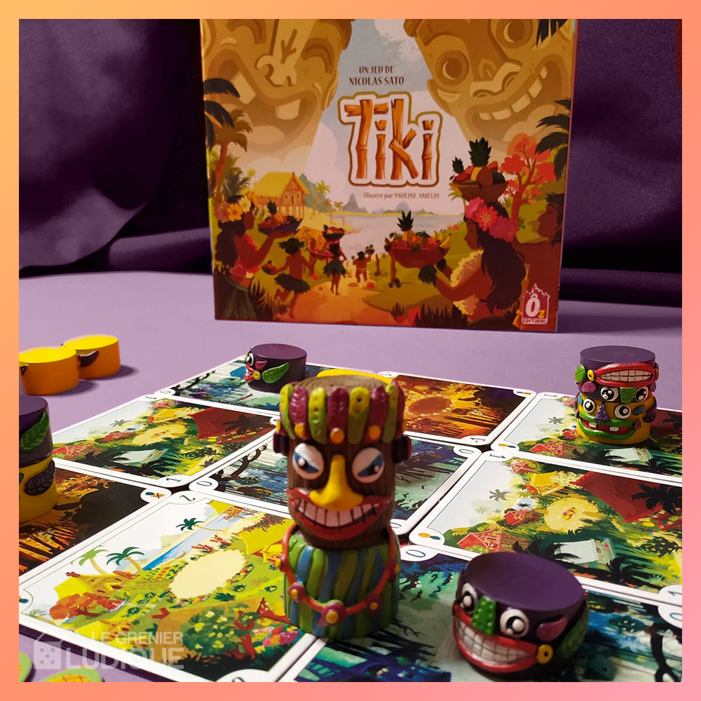 tiki jeu de société abstrait