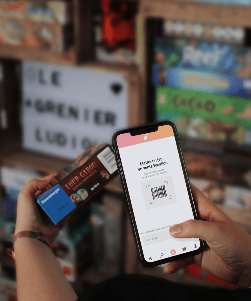 scanner jeu de société occasion