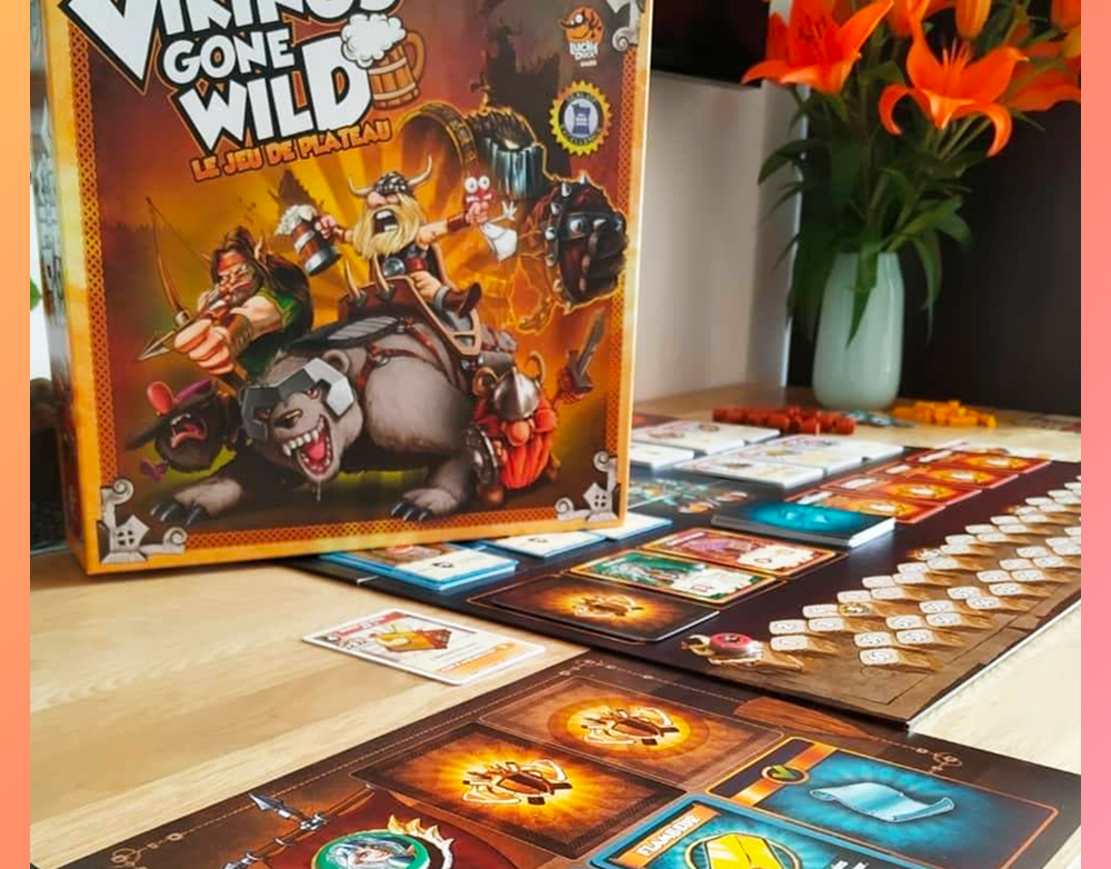 vikings gone wild jeu de societe deckbuilding