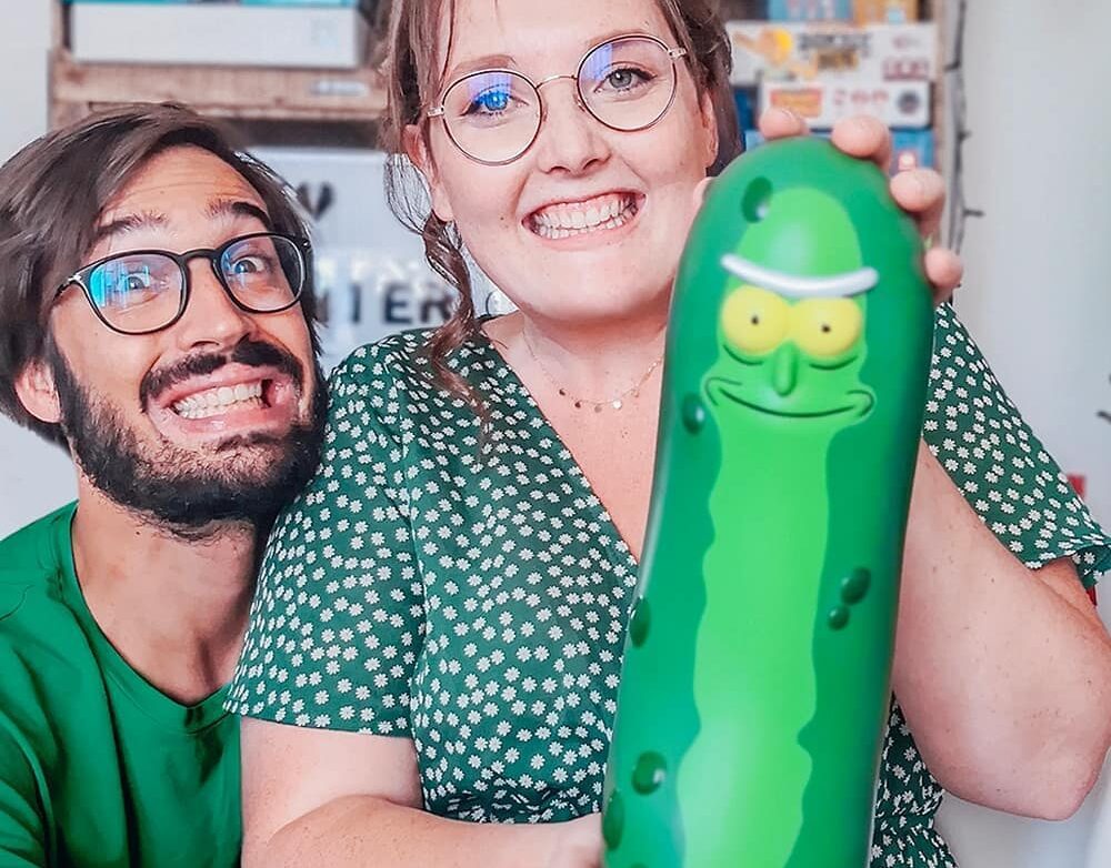 jeu de société rick et morty pickle rick game