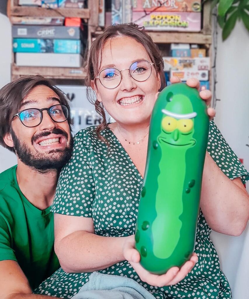 jeu de société rick et morty pickle rick game