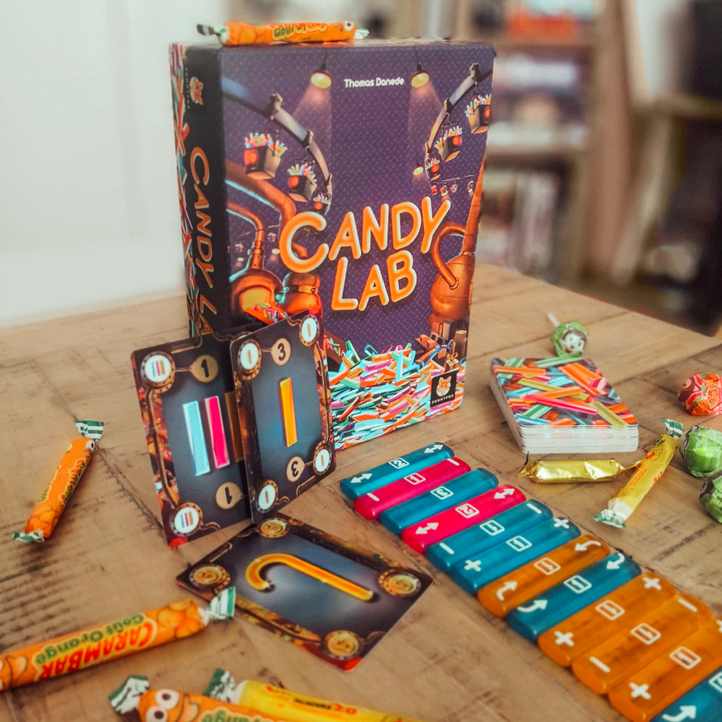 candy lab jeu de société bonbons funny fox