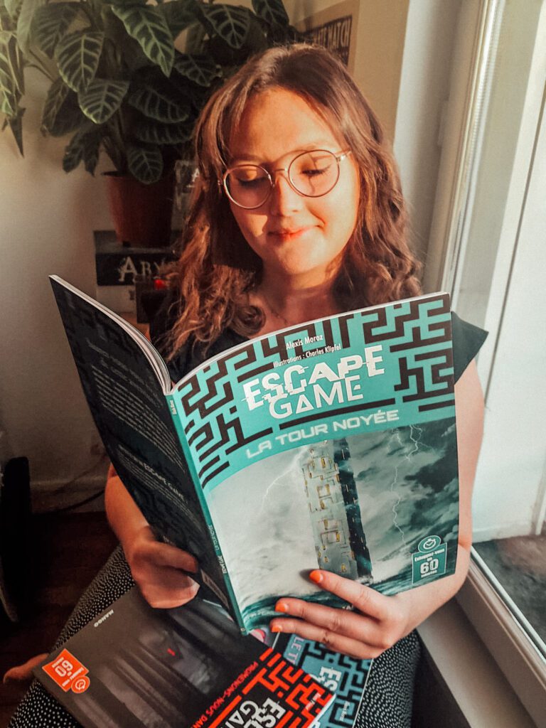 escape game livre jeu mango edition