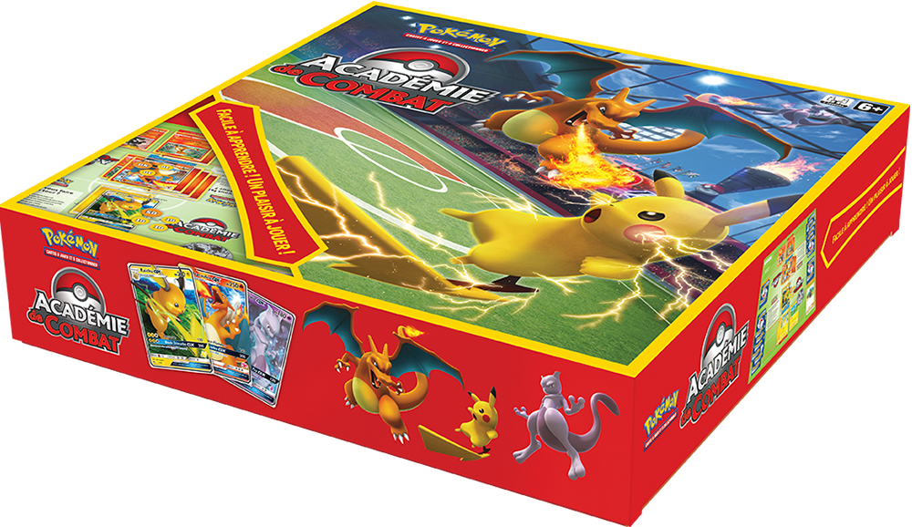 pokémon académie de combat jeu de plateau société