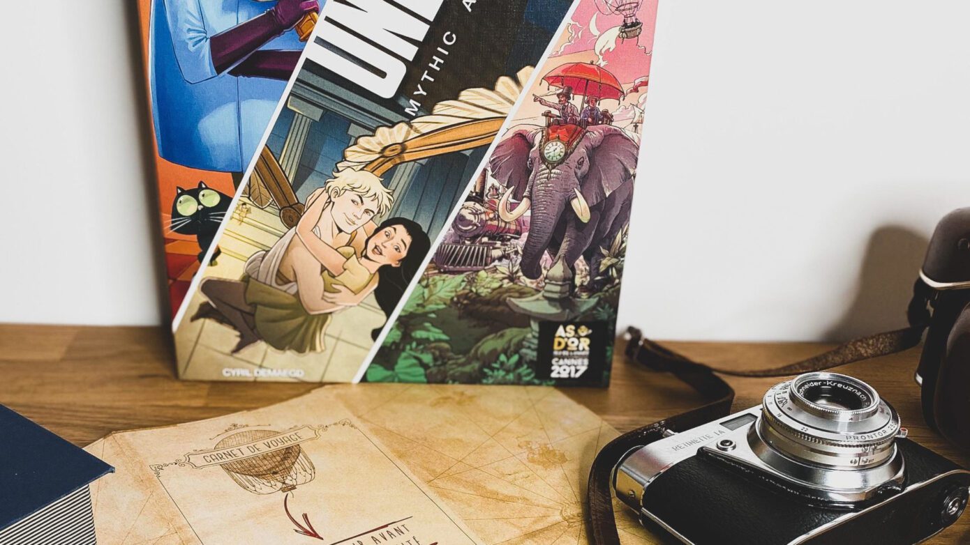 unlock jeu de societe escape game mythic adventures 8 space cowboys