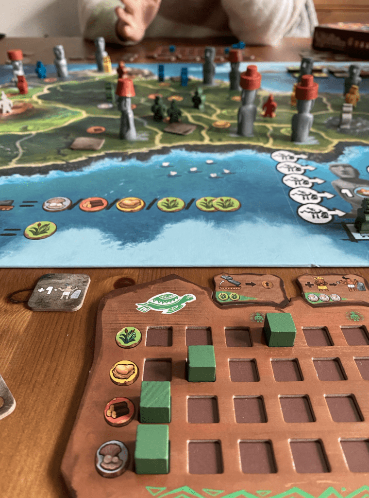 Le Grenier Ludique Rapa Nui Éditions Matagot Giants jeu de société île de pâques moaï