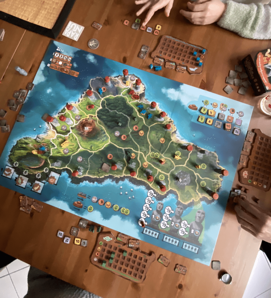 Le Grenier Ludique Rapa Nui Éditions Matagot Giants jeu de société île de pâques moaï