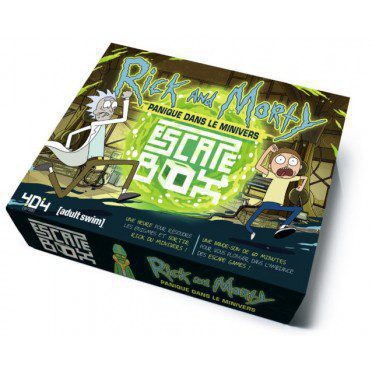 escape game box rick morty miniverse