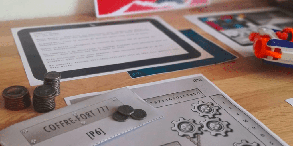 escape kit escape game imprimer maison casa de papel