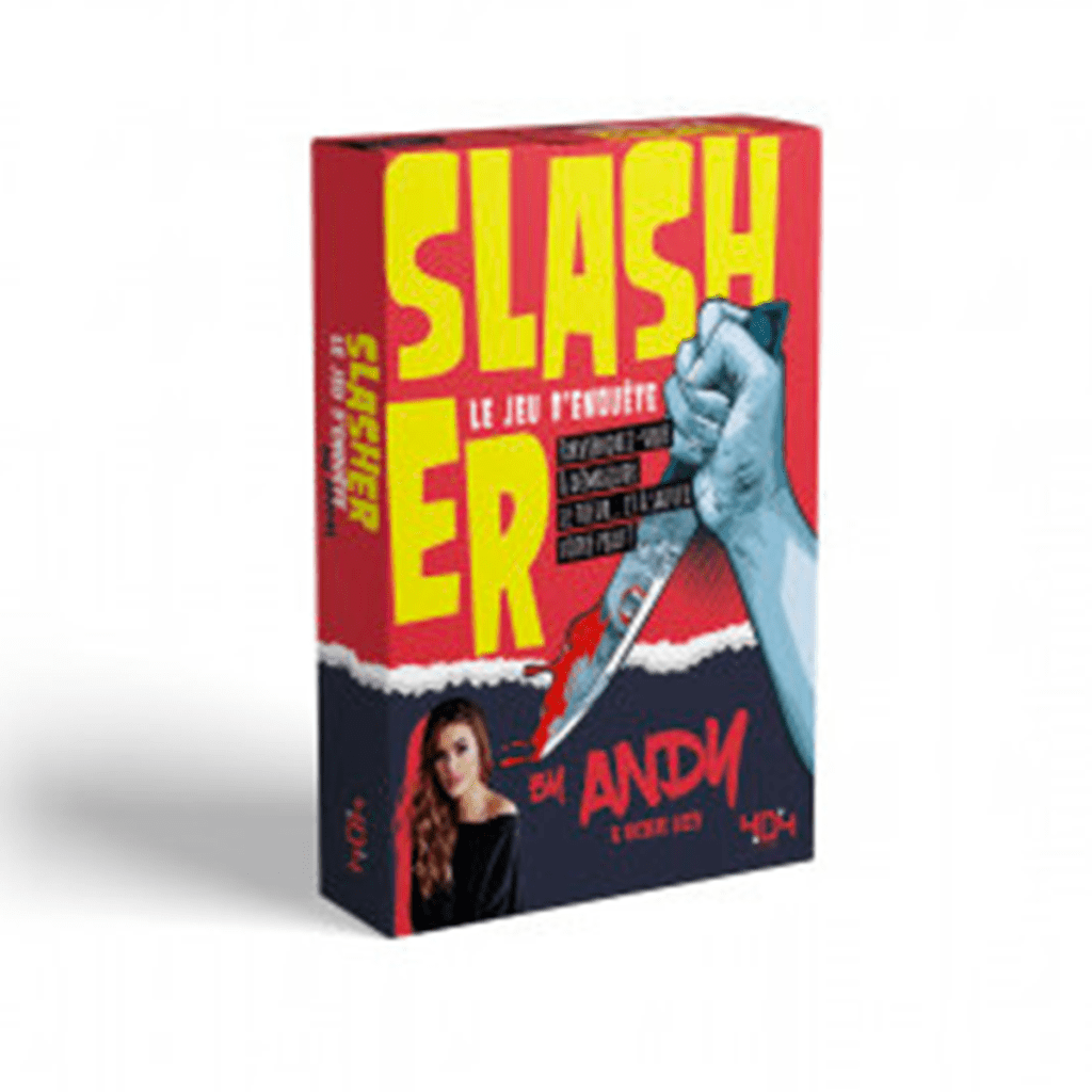 slasher jeu de société enquête meurtre halloween andy raconte rowski livre