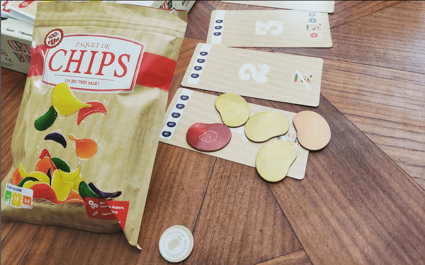 Jeu : Paquet de chips Jeux été : Paquet de chips