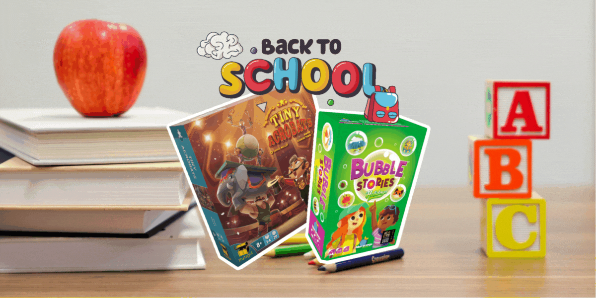 rentrée scolaire école 2022 enfants maternelle primaire collège jeux de société jouer jeu petits joueur