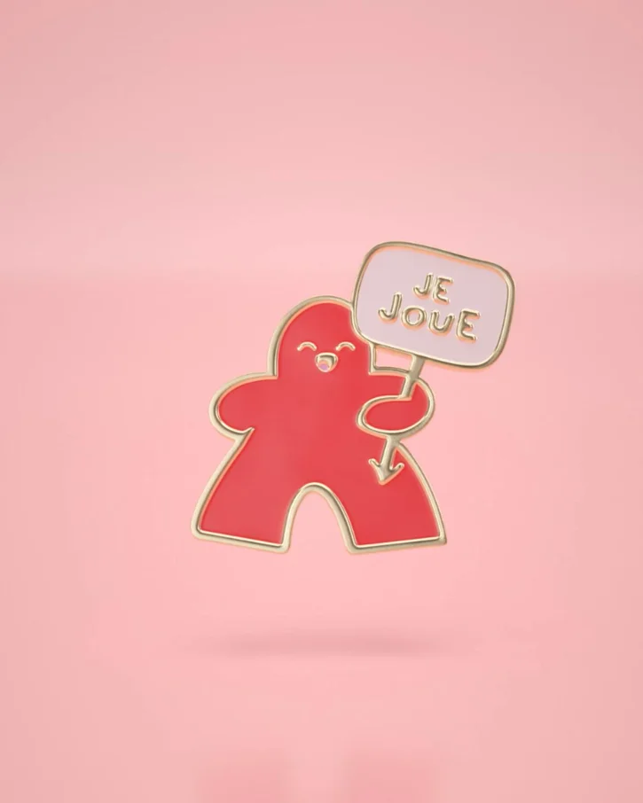 Pin's Meeple Émaillé | Couleur de Joueur – Image 9