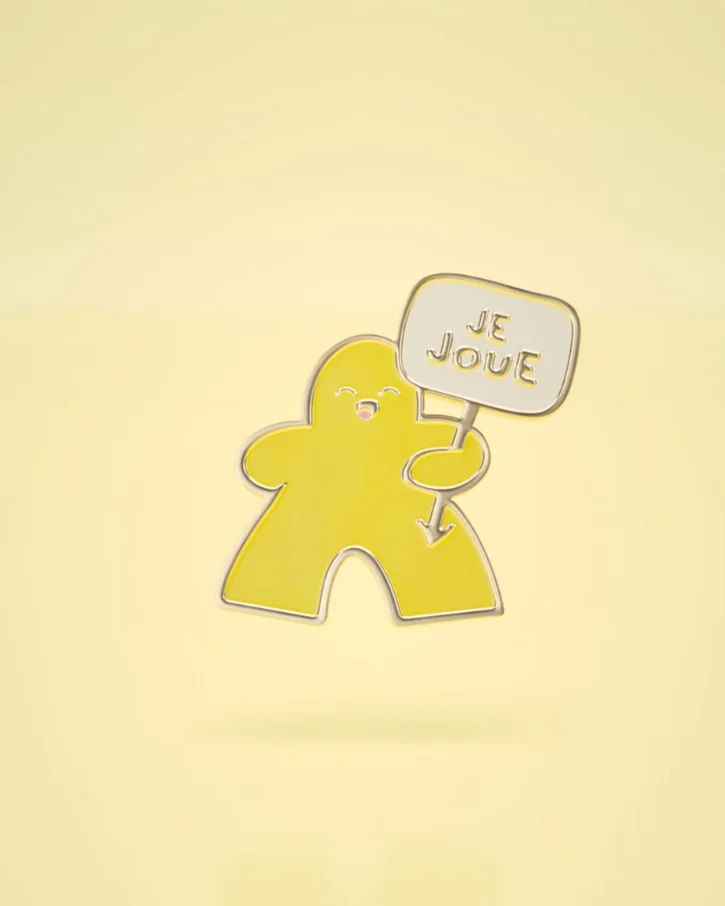Pin's Meeple Émaillé | Couleur de Joueur – Image 10