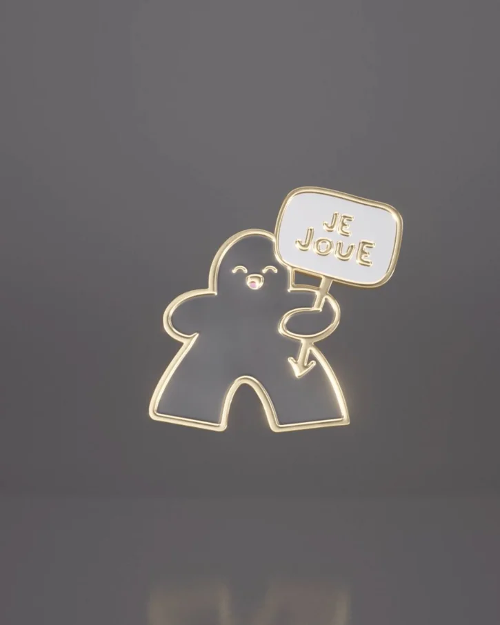 Pin's Meeple Émaillé | Couleur de Joueur – Image 12