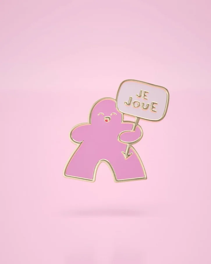 Pin's Meeple Émaillé | Couleur de Joueur – Image 8