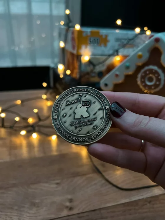 Pièce en Métal "Premier Joueur ?" 🪙