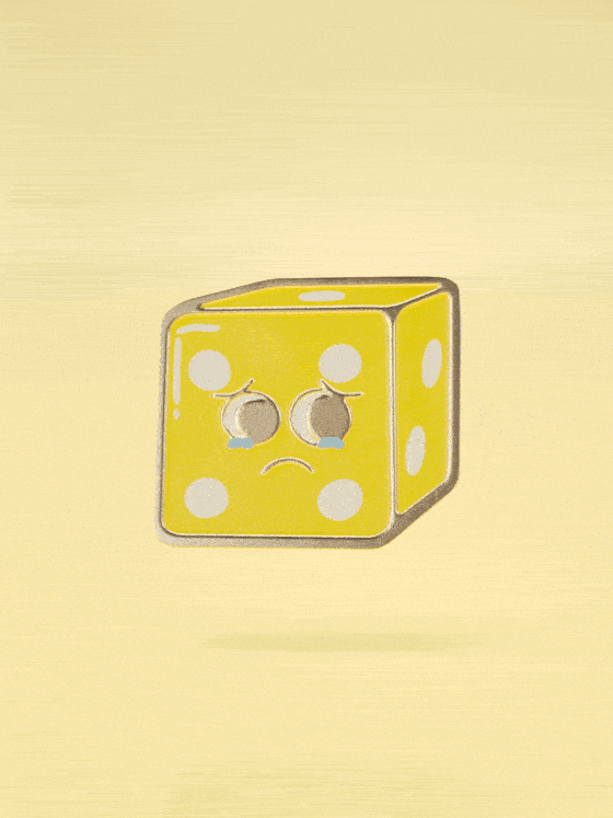 Pin's Émaillé | 🟨 Le Dé Pité – Image 2