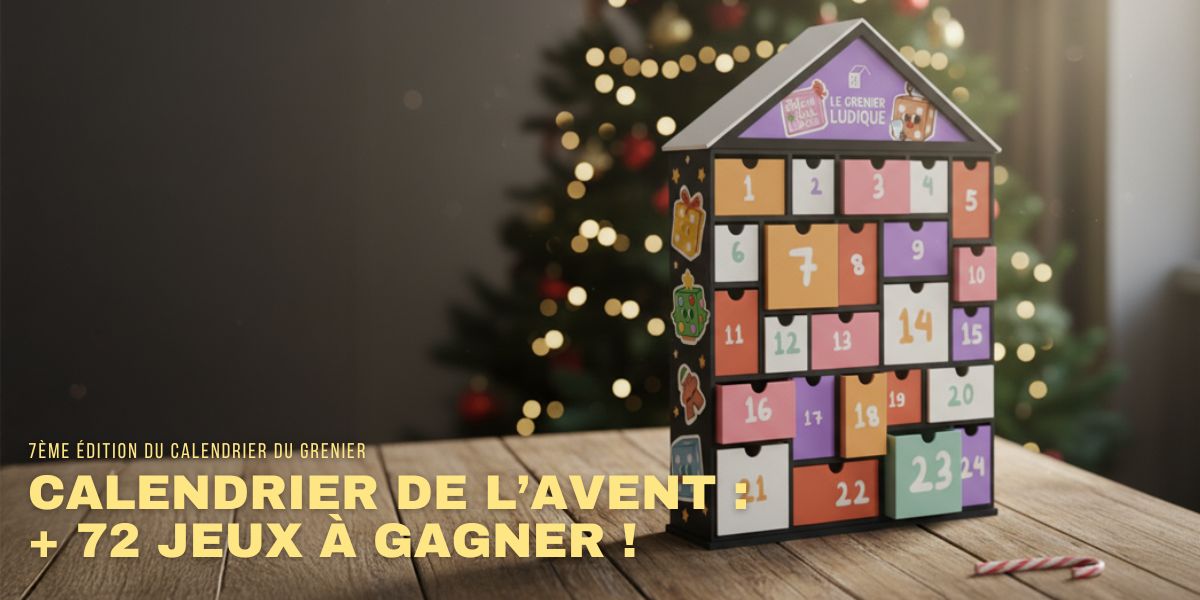 calendrier de l'avent jeu de société