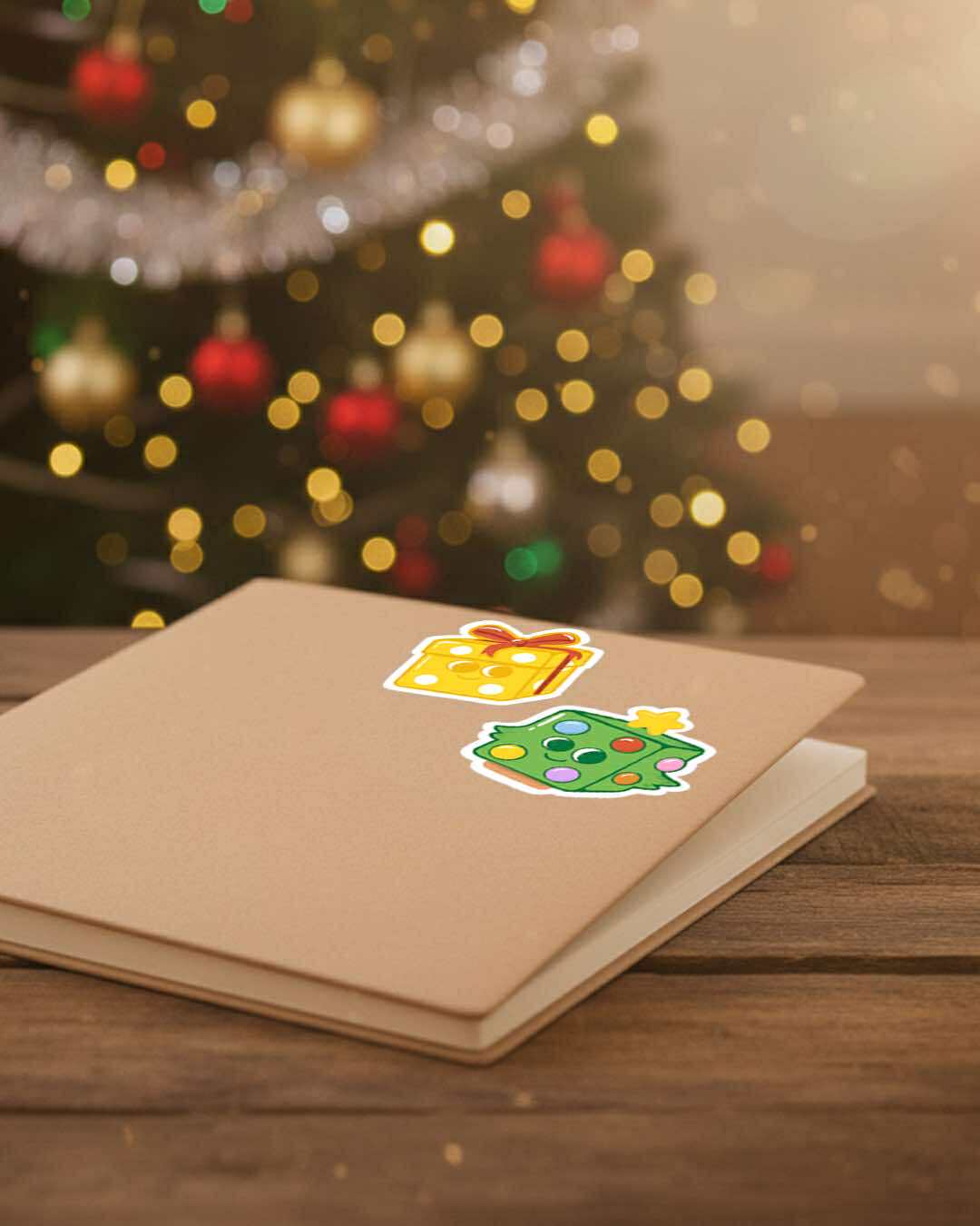 Planche de 8 Stickers de Noël&nbsp;❄️ – Image 3